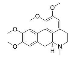 Glaucine (Boldine dimethyl ether；Bromcholitin)